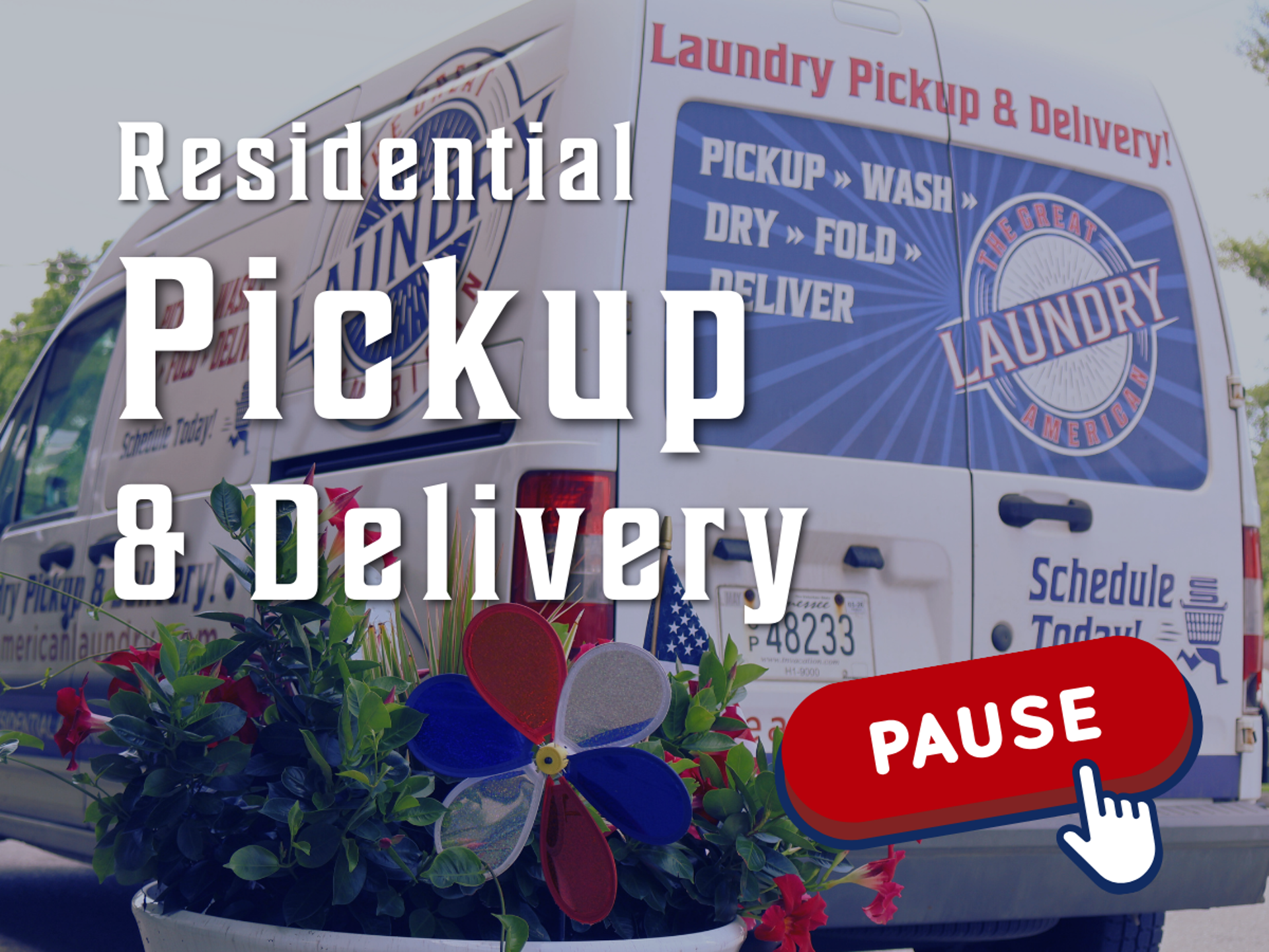 Residential Pickup & Delivery Pause Announcement Post (1200 X 900 Px)